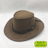 Suede Cowhide Hat